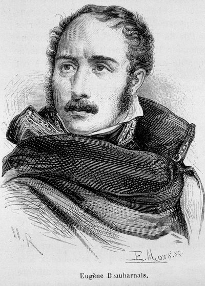 Principe Eugenio Rose de Beauharnais (1781-1824, figlio di Alessandro de Beauharnais e Giuseppina) - in "L
