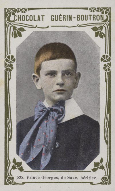 Principe Georges di Sassonia, erede da French School