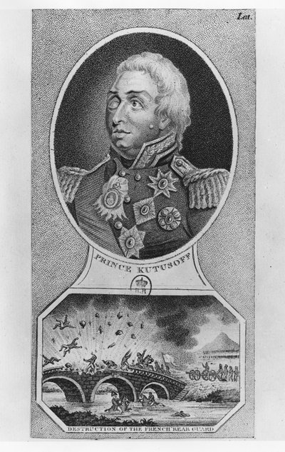 Principe Mikhail Illarionovich Golenischev-Kutuzov da French School