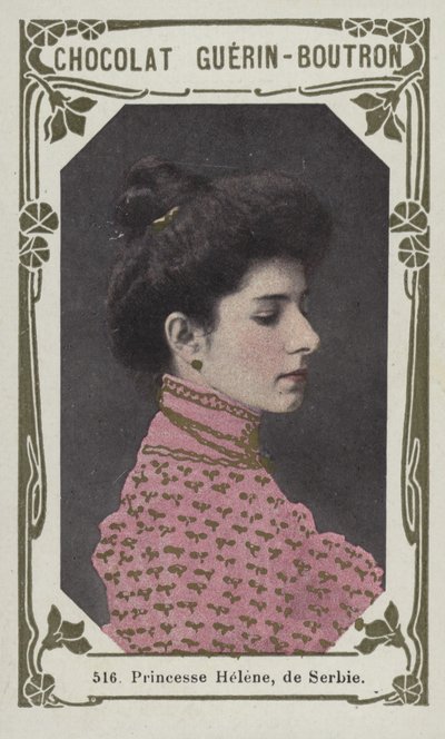 Principessa Elena, di Serbia da French School
