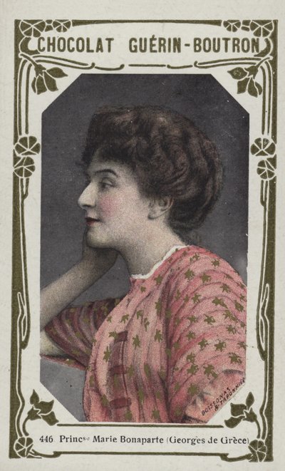 Principessa Marie Bonaparte, Georges di Grecia da French School