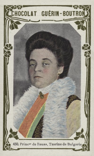 Principessa di Reuss, Zarina di Bulgaria da French School