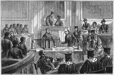 Processo di Marie Fortunée Capelle (1816-1852), nota come Marie Lafarge, criminale francese condannata per l