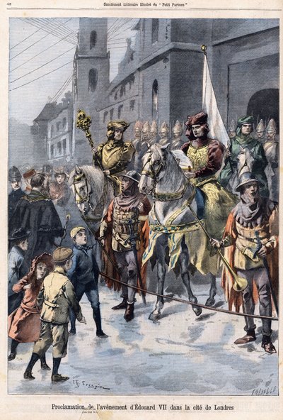Proclamazione del futuro Edoardo VII re d