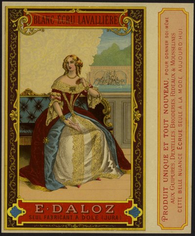 Etichetta del prodotto con l