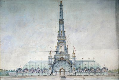 Progetto rifiutato di modificare la Torre Eiffel per l