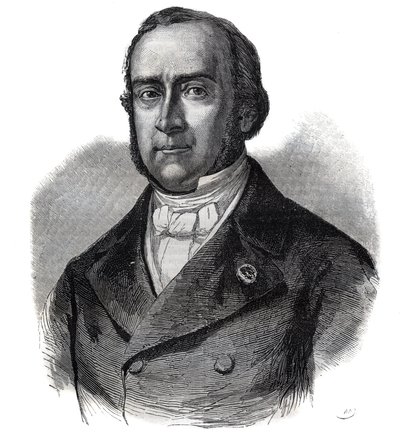 Prosper de Chasseloup-Laubat (Chasseloup Laubat) (1805-1873) politico francese da French School
