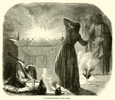 Punizione di Nadab e Abiu da French School
