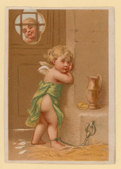 Putto che gioca da French School