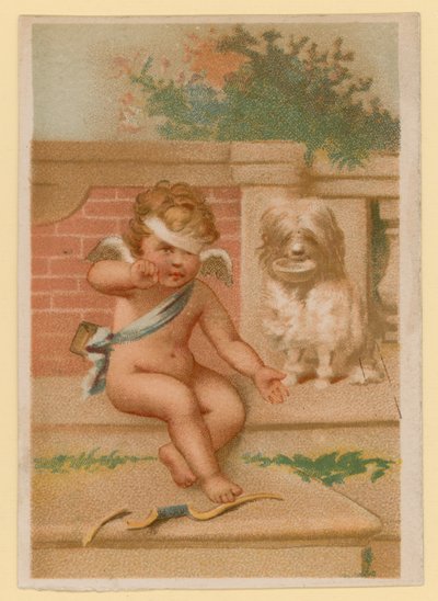 Putto che gioca da French School