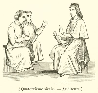 Quattordicesimo secolo, Ascoltatori da French School