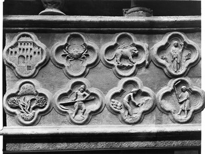 Quadrifogli del Profeta Aggeo: il Tempio ricostruito, e la Terra secca, e quadrifogli con i Segni dello Zodiaco e i Lavori dell