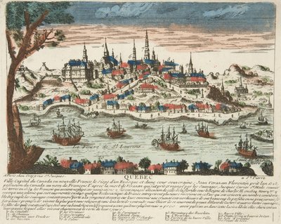 Quebec, pub. c. 1650 da French School