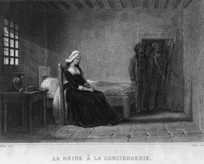 Regina Maria Antonietta nella prigione della Conciergerie - in 