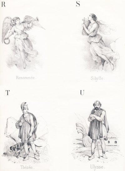 Rinominato, Sibilla, Teseo, Ulisse da French School