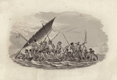 Zattera, Isole Gambier da French School