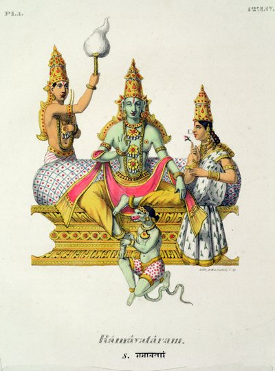 Rama, inciso da du Bouisi da French School