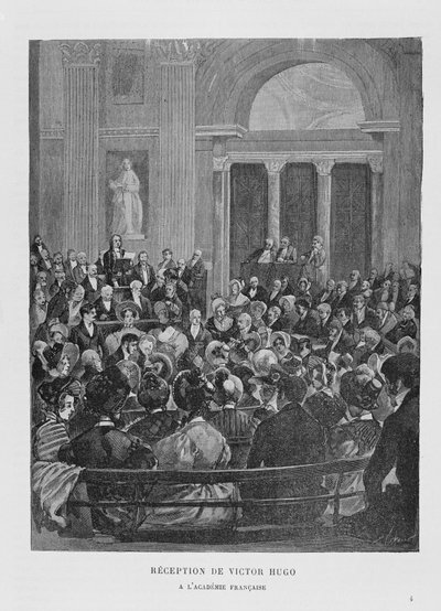 Accoglienza di Victor Hugo all
