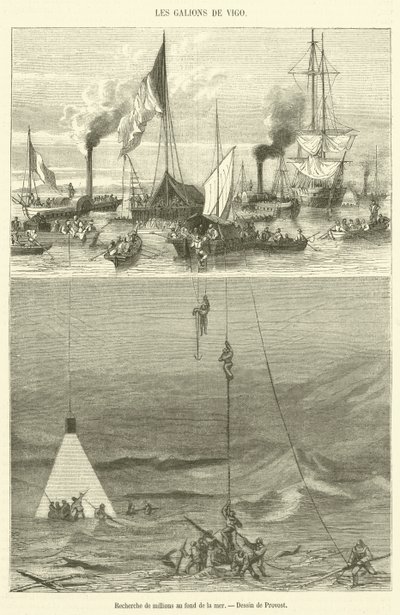 Ricerca di milioni sul fondo del mare da French School