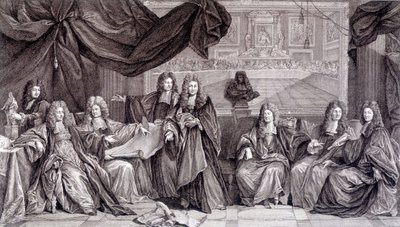 Guarigione di Luigi XIV, circa 1689 da French School
