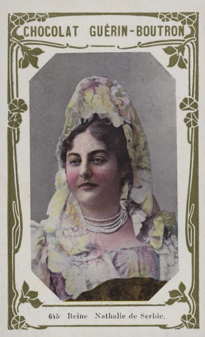 Regina Nathalie di Serbia da French School
