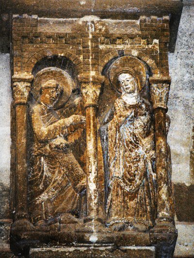 Rilievo da un capitello raffigurante l