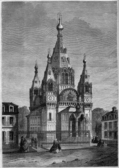 Architettura religiosa: vista esterna della Cattedrale Ortodossa Russa di Sant