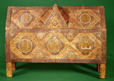 Cofanetto reliquiario di San Calminio, Limoges da French School
