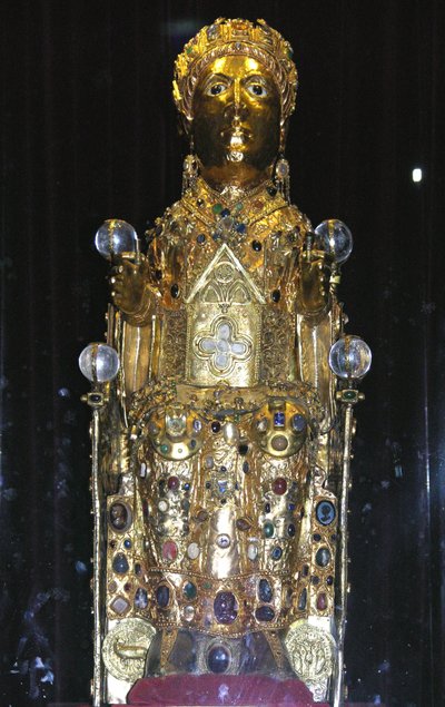 Statua reliquiario di St. Foy, c.980 da French School