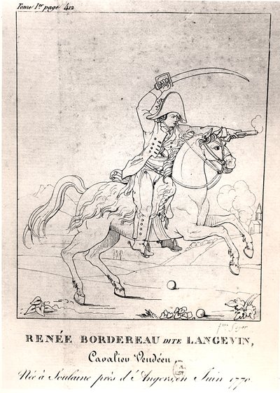 Renee Bordereau, detta Langevin (1770-1828) da French School
