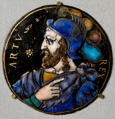 Rappresentazione di Re Artù, leggendario re dei Bretoni da French School