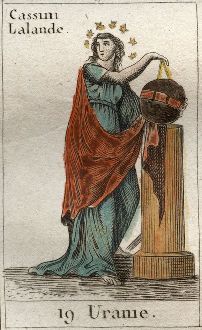 Rappresentazione di Urania, musa dell