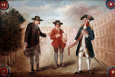 Rappresentazione dei Tre Ordini della Società Francese da French School