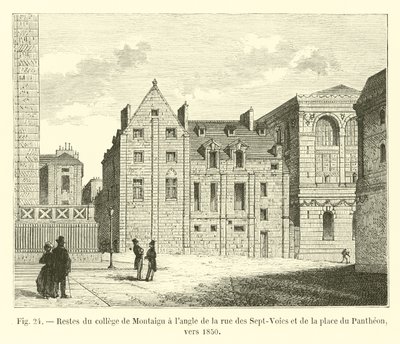 Resti del collegio di Montaigu all