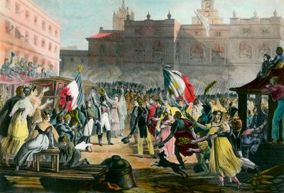 Ritorno di Napoleone Bonaparte (1769-1821) dall