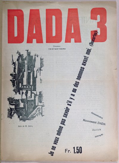 Rivista Dada n.3, dicembre 1918 da French School