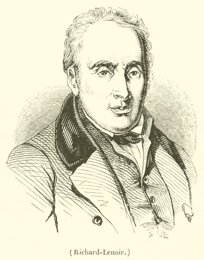 Richard-Lenoir (incisione) da French School