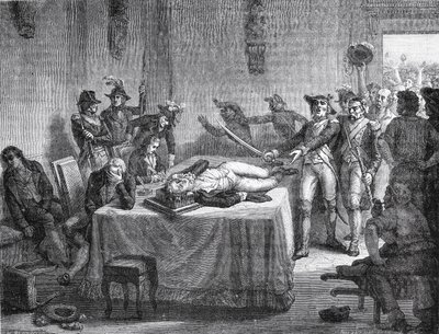Robespierre in attesa dell