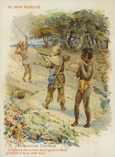Robinson Crusoe con Venerdì da French School