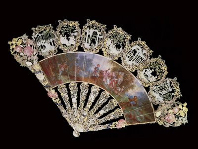 Ventaglio rococò, 1730 da French School