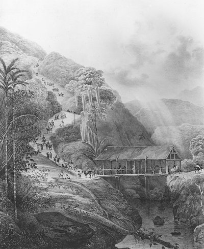 Route de Tondano, sulle Isole Celebes, da Voyage de l