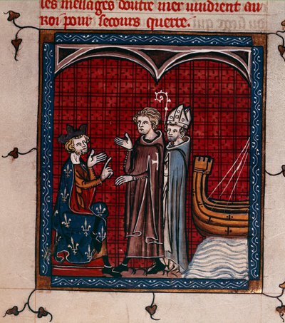 Re Filippo II e Patriarca, illustrazione da 
