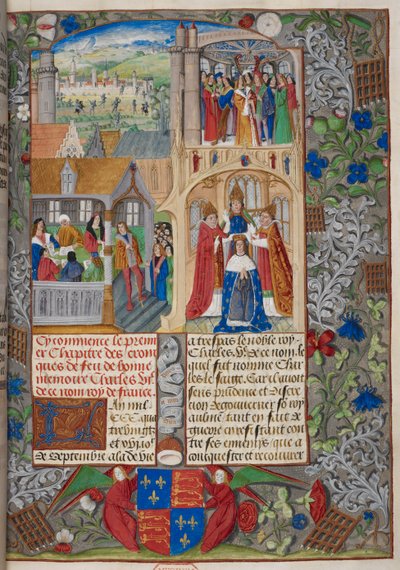 Incoronazione di Carlo VII, scene dalle 