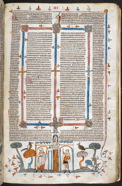 Il pittore e il diavolo, dai Decretali di Gregorio IX con gloss di Bernardo di Parma (i 