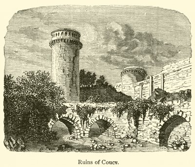 Rovine di Coucy da French School