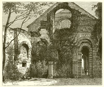 Rovine del palazzo delle Terme da French School