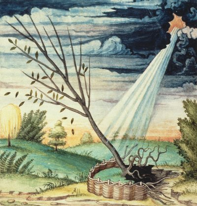 SMM2 p.17 Tempesta, da Theatre des Vices et Vertus, di Jan van der Noot (c.1539-95) da French School