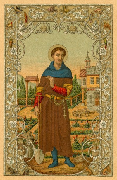San Fiacrio Eremita da French School