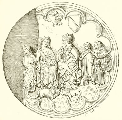 San Luigi e Bianca di Castiglia da French School