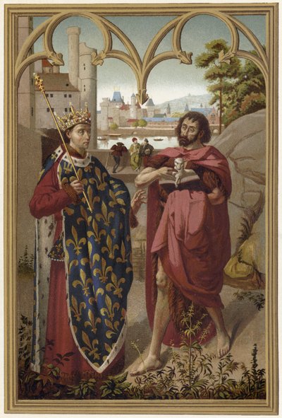 San Luigi e San Giovanni Battista da French School